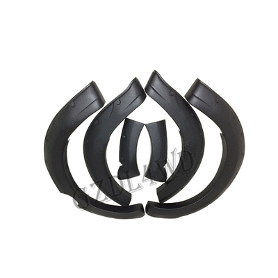 100% ABS Fit Fender Flares Modified To Texture Black Fender Guards For Mazda BT50 2012 -2014