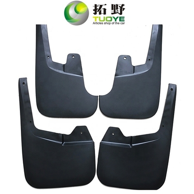 Plastic Car Shock Absorbers For Isuzu D-MAX 4 Doors Auto Mud Flaps Splash Guards