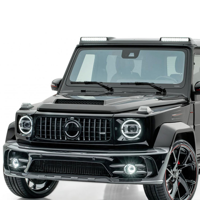 Decoration+Protection Mansori Wide Bodykit For Mercedes-Benz G Class W463 Front Bumper Bar Fender Flare Body Kit 2005-2018